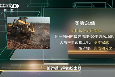 问鼎国际PG官方网站SD90大马力推土机再次强势登陆中央电视台科教频道